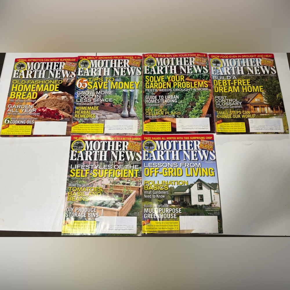 Mother Earth News Magazine Bundle
Issues 261-266 (12/2013-11/2014)